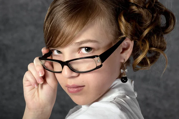 Portrait of a young business woman — Stock Photo, Image