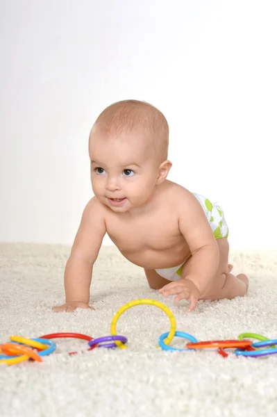 Klein schattig meisje — Stockfoto