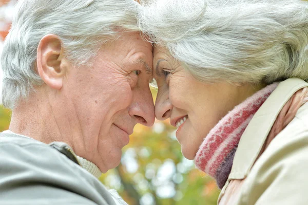 아름 다운 오래 된 커플 — 스톡 사진