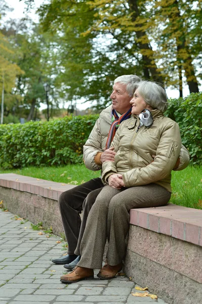 Caminar por el parque en otoño — Foto de Stock