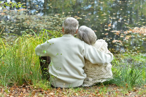 Happy senior couple — Stock Photo, Image