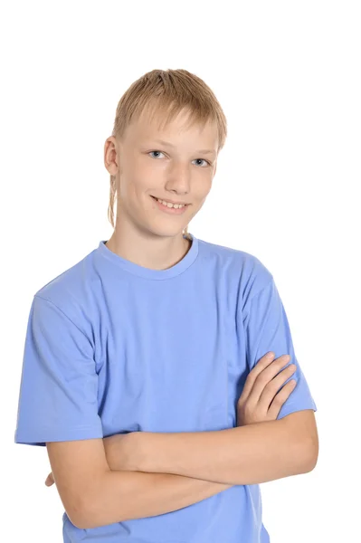 Glücklich lächelnder Teenager — Stockfoto