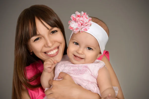 Madre con su hija — Foto de Stock