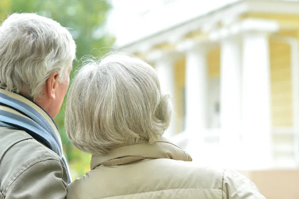 Feliz pareja de ancianos —  Fotos de Stock