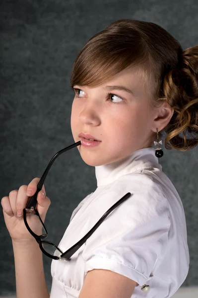 Retrato de una joven empresaria — Foto de Stock