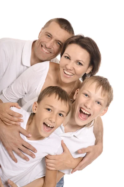 Familia feliz — Foto de Stock