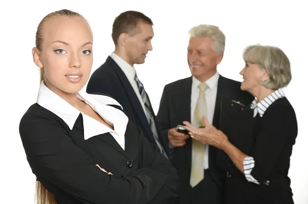 Business people isolated — Stock Photo, Image