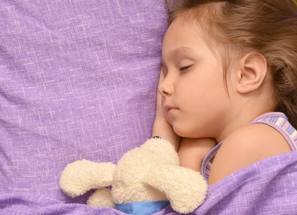 Niña durmiendo — Foto de Stock