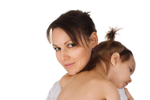 Doctor with a little girl — Stock Photo, Image