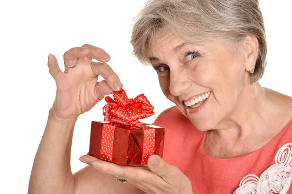 Attractive older woman — Stock Photo, Image