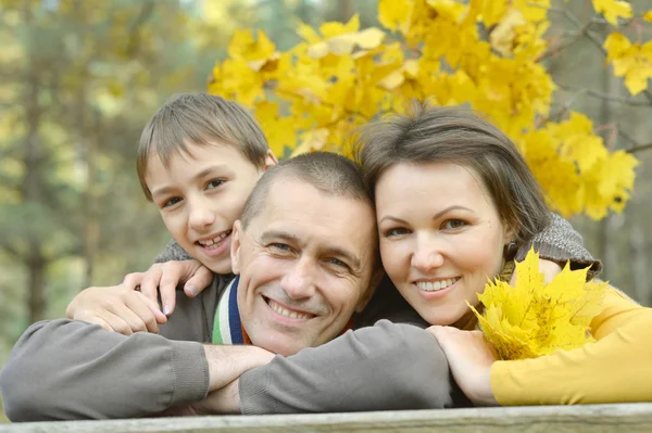 Schöne glückliche Familie — Stockfoto