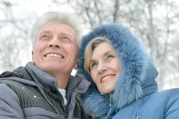 Mooi ouderen paar — Stockfoto