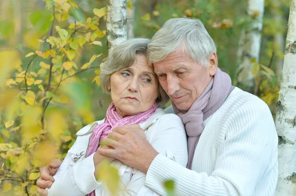 Vacker äldre par — Stockfoto