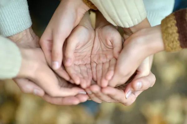 Hands on the background Royalty Free Stock Photos