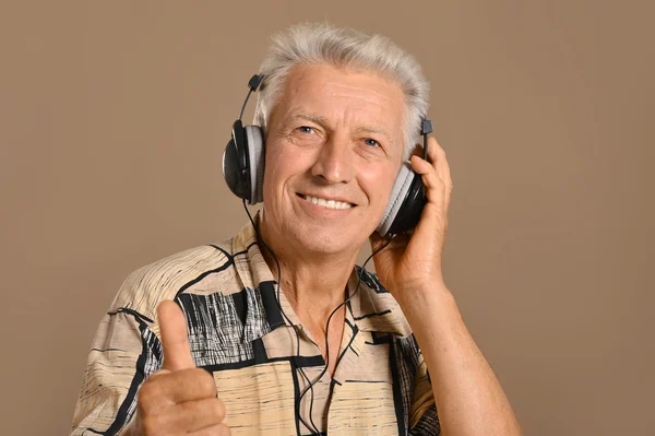 Portrait of a senior man — Stock Photo, Image