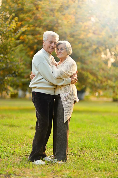 Happy old couple — Stock Photo, Image