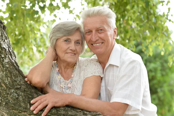 Loving old couple — Stock Photo, Image