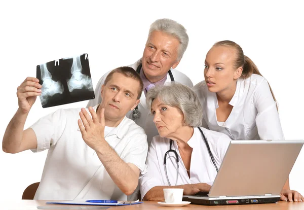 Doctors discussion — Stock Photo, Image