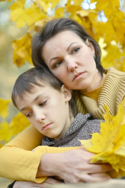 Mother with a boy — Stock Photo, Image