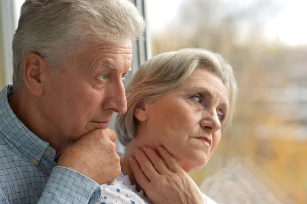 Portret van een oudere echtpaar — Stockfoto