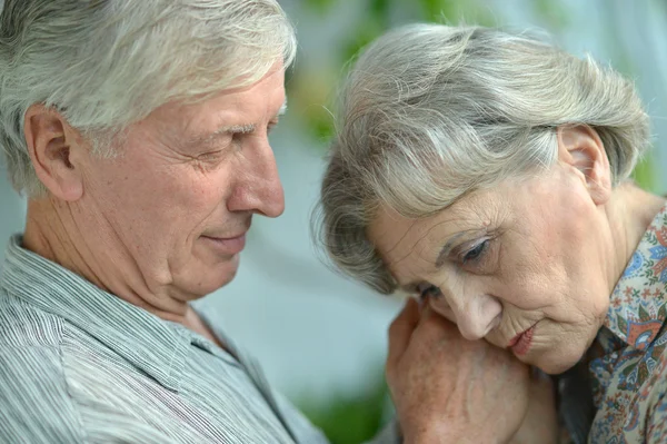 Portret van een oudere echtpaar — Stockfoto