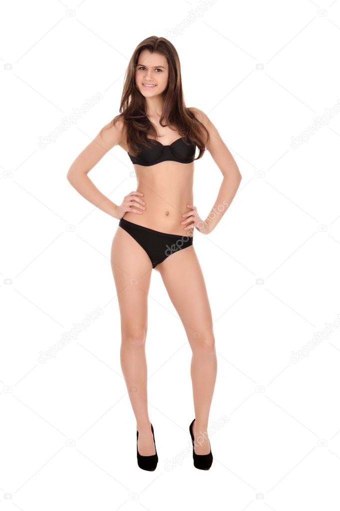 Zwarte sexy tiener meisjes