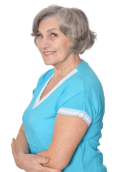 Portrait of a senior woman — Stock Photo, Image