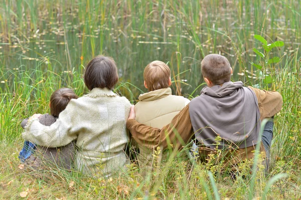 Gelukkige familie — Stockfoto