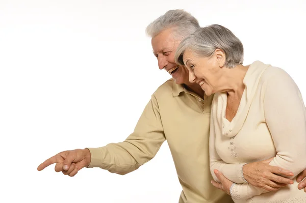 Pareja de ancianos — Foto de Stock