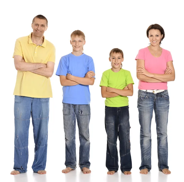 Familia feliz — Foto de Stock