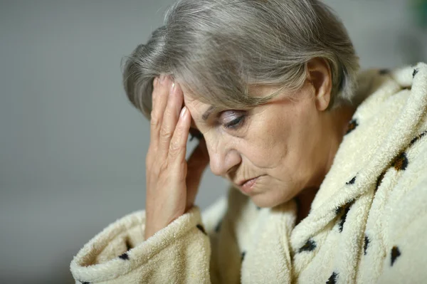 Elderly woman — Stock Photo, Image