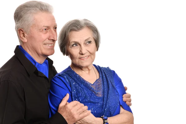 Retrato de um casal feliz de meia-idade — Fotografia de Stock