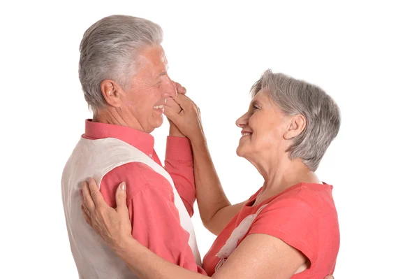 Boldog idős pár — Stock Fotó