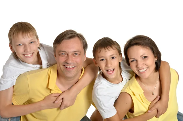 Portrait of a family — Stock Photo, Image