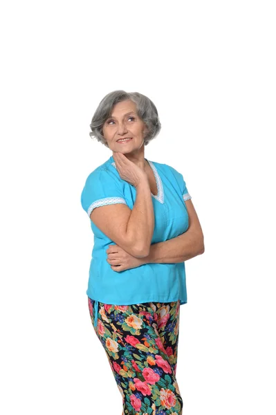 Senior woman portrait — Stock Photo, Image