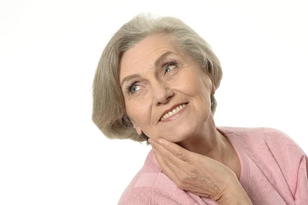 Senior woman portrait — Stock Photo, Image