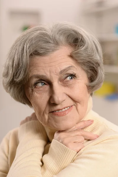 Happy older woman — Stock Photo, Image