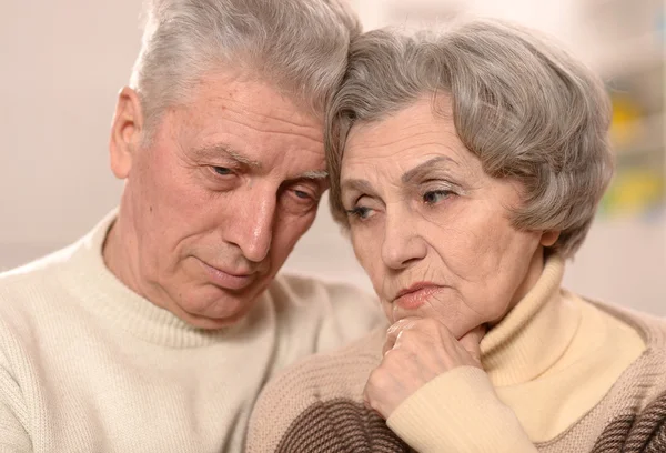 Portrait d'un couple d'aînés — Photo