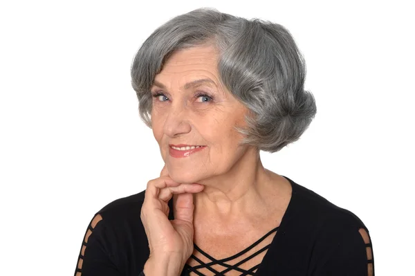 Happy senior lady — Stock Photo, Image