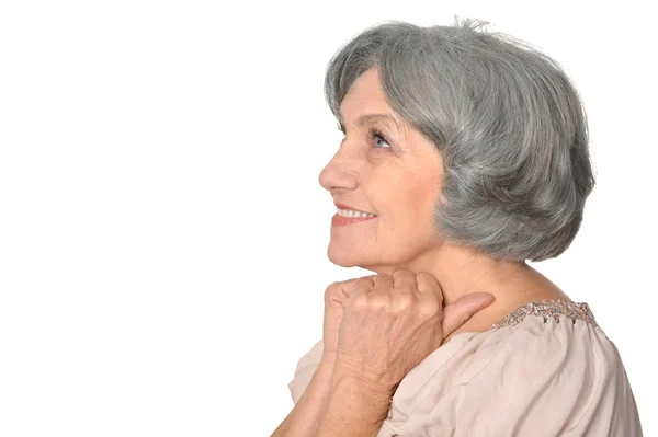 Retrato de mujer anciana —  Fotos de Stock