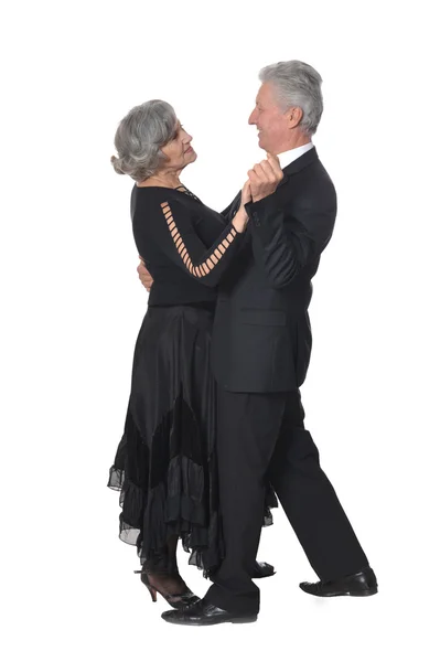 Aged couple dancing — Stock Photo, Image