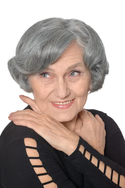 Feliz señora mayor —  Fotos de Stock