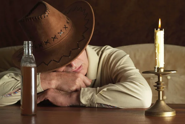 Cowboy idoso — Fotografia de Stock
