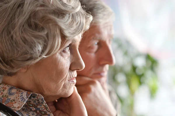 Portrait d'un couple d'aînés — Photo