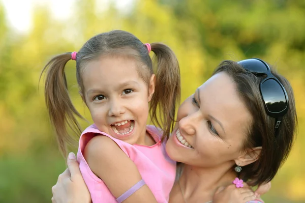 Mother with her daughter Stock Image