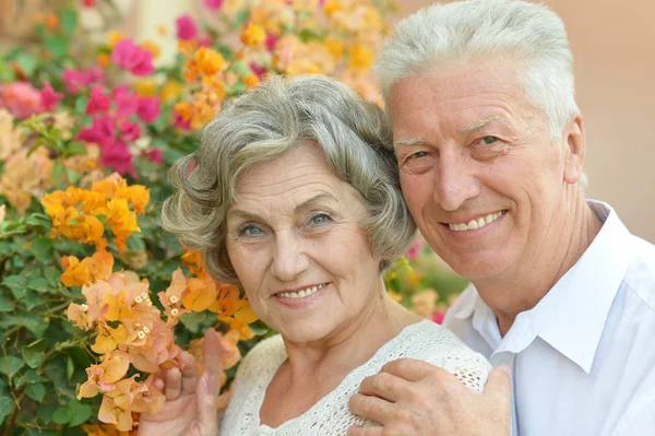 Szczęśliwa para starszy — Zdjęcie stockowe