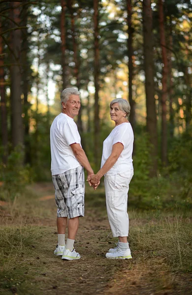 Šťastný starší pár — Stock fotografie