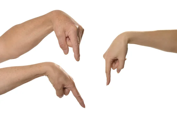 Hand signs — Stock Photo, Image