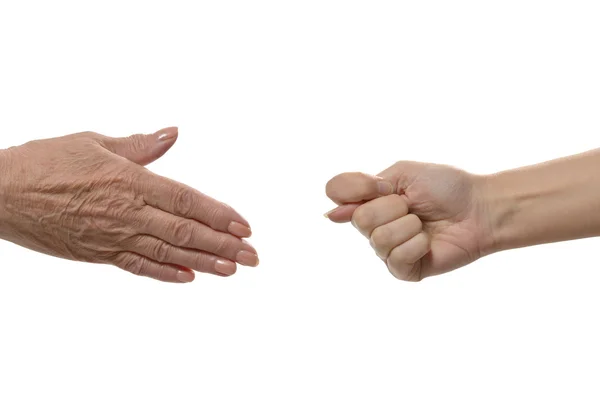 Fig hand sign — Stock Photo, Image