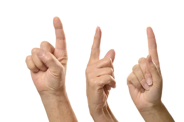 Znaki ręki — Zdjęcie stockowe